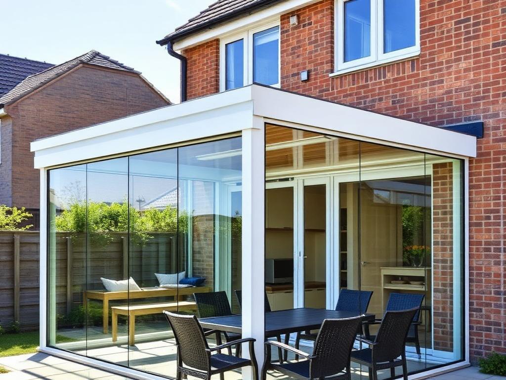 Example installation image — Glass Veranda Installation