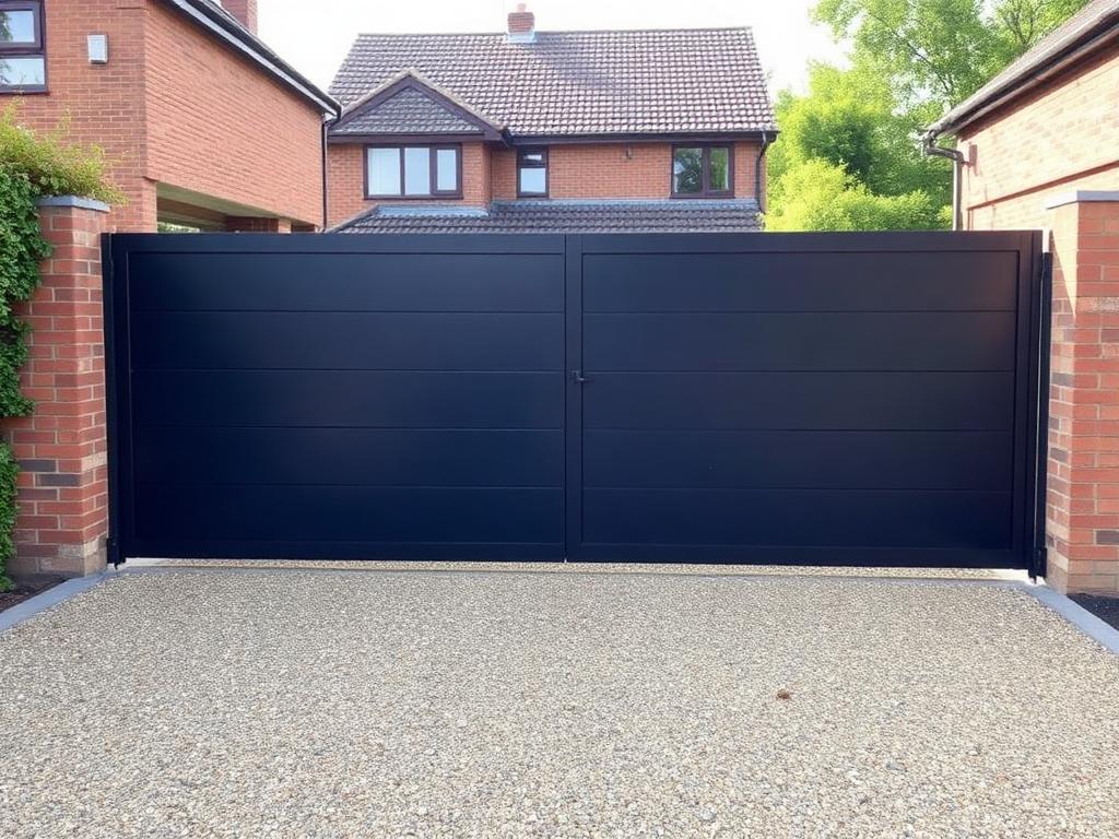 Example installation image — Electric Driveway Gate Installation