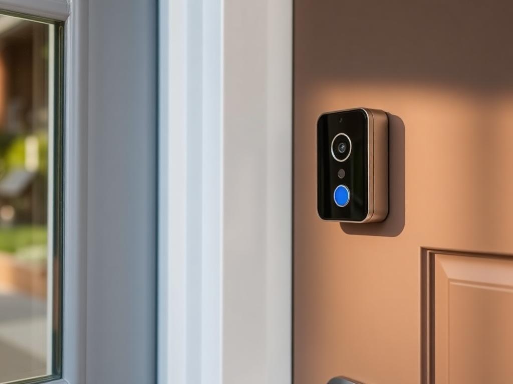 Example installation image — Video Doorbell and Smart Security Setup